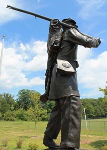 Custom Made Famous Figure Sculpture United States Colored Troops Memorial Statue (1)