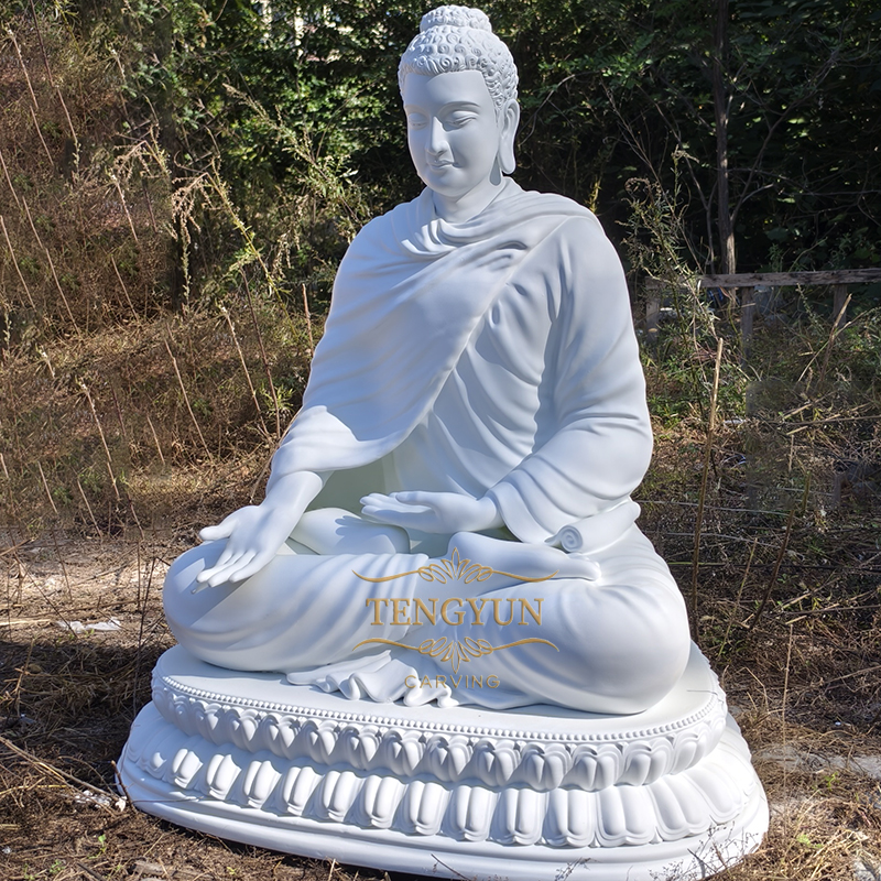 Fiberglass Buddha sitting statue for sale (2)