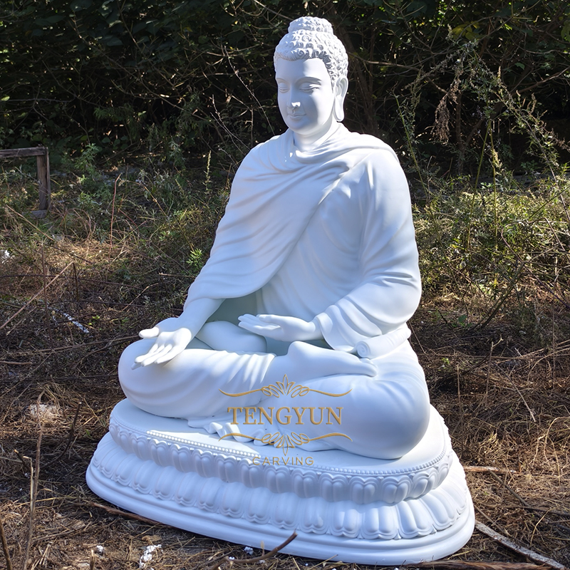 Fiberglass Buddha sitting statue for sale (4)