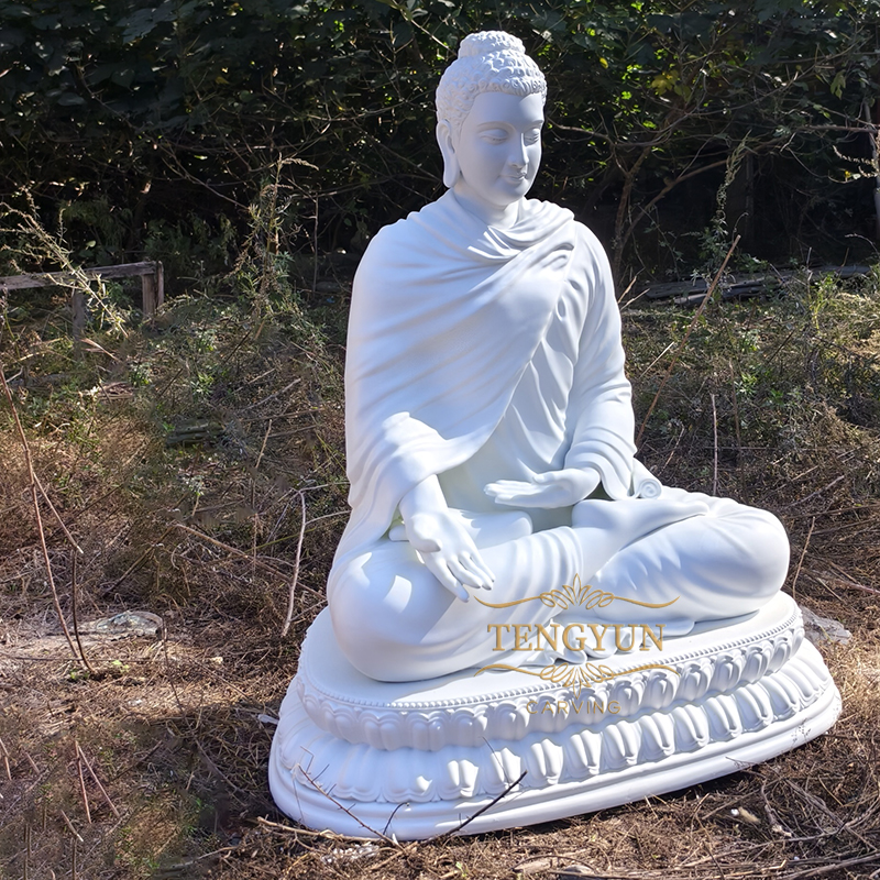 Fiberglass Buddha sitting statue for sale (5)