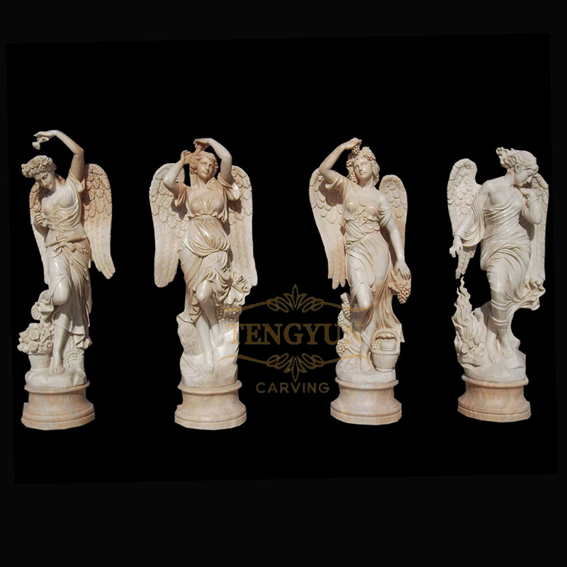 Garden-Marble-Angel-Four-Season-Statue