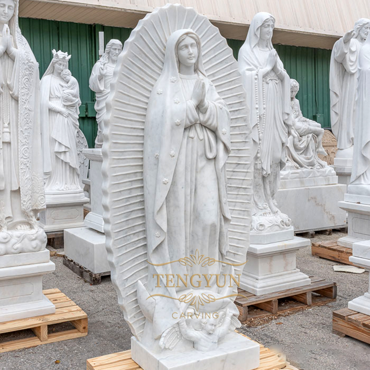 https://www.firststatue.com/large-size-natural-stone-our-lady-of-guadalupe-statue-white-marble-hand-carved-religious-sculpture-for-sale-product/