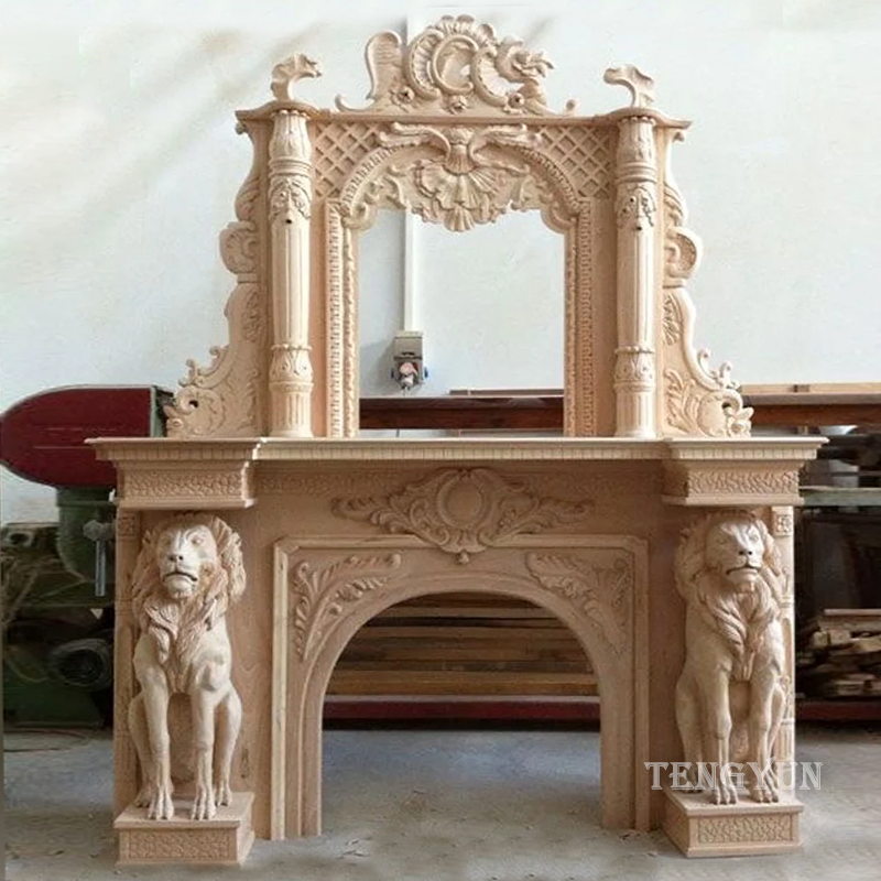 Marble fireplace for sale (1)