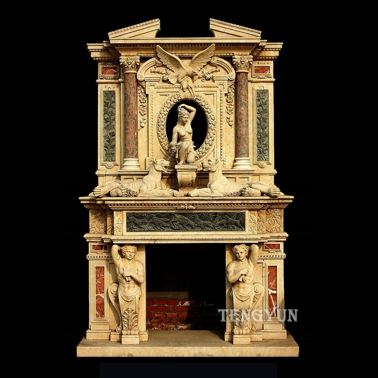 Marble fireplace for sale (10)