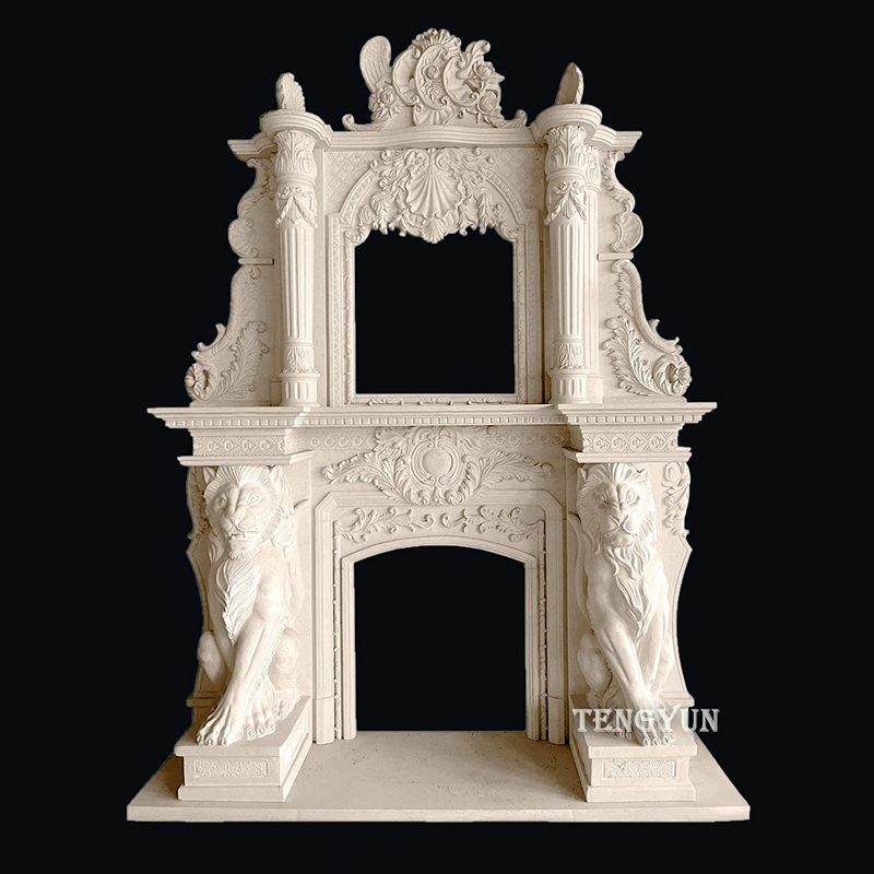 Marble fireplace for sale (9)