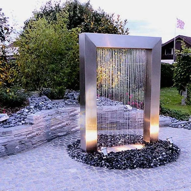 Stainless steel water fountain (1)