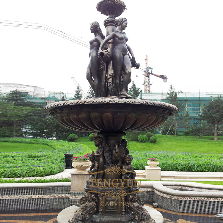 bronze statue fountain (1)