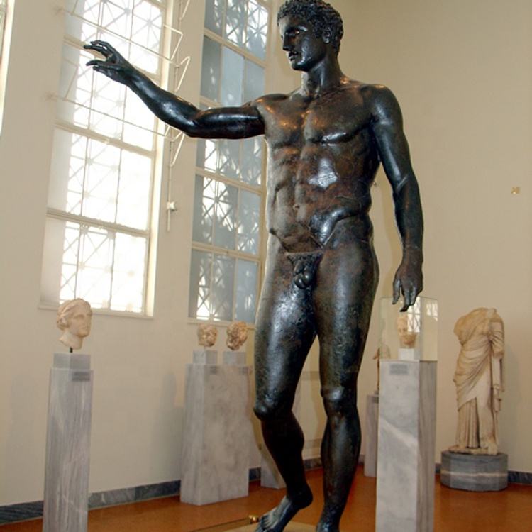 bronze statue of a youth (4)