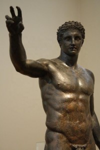 bronze statue of a youth (6)