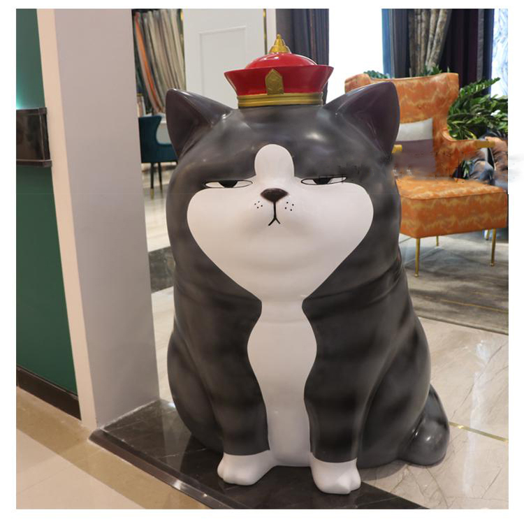 cat sculpture