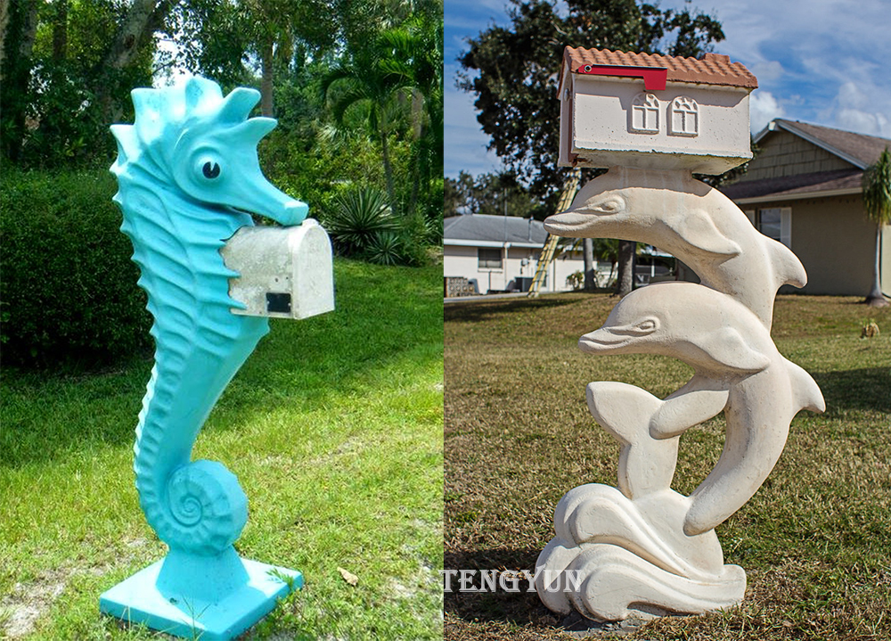 fiberglass Mailbox sculpture (Tengyun Carving) (8)