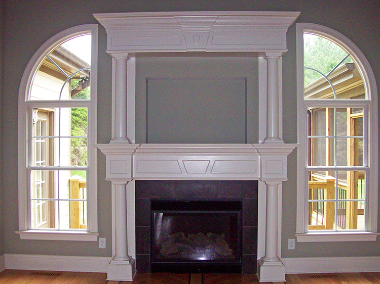 marble fireplace mantel (1)