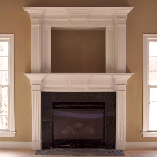 marble fireplace mantel (2)