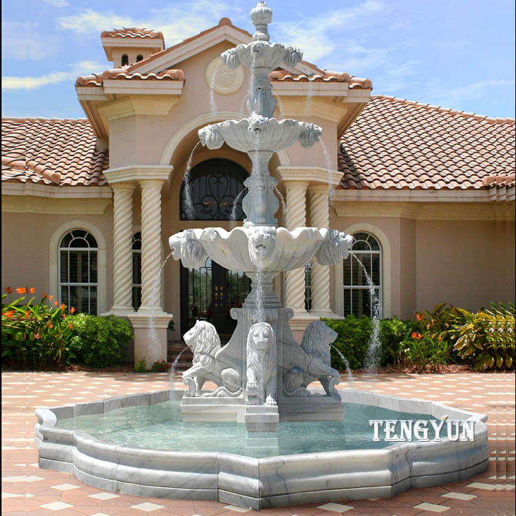 natural stone marble water fountain (5)