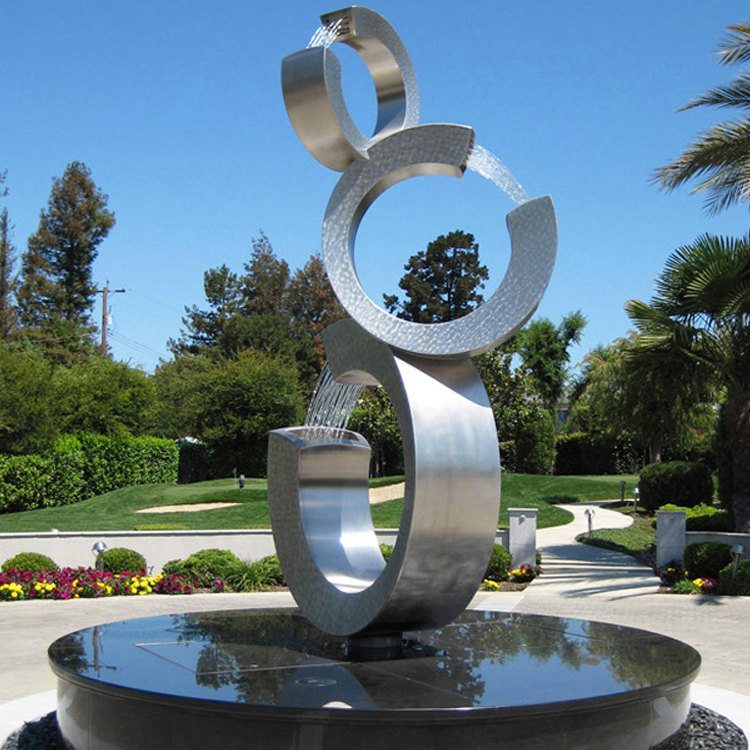 stainless steel fountain (2)