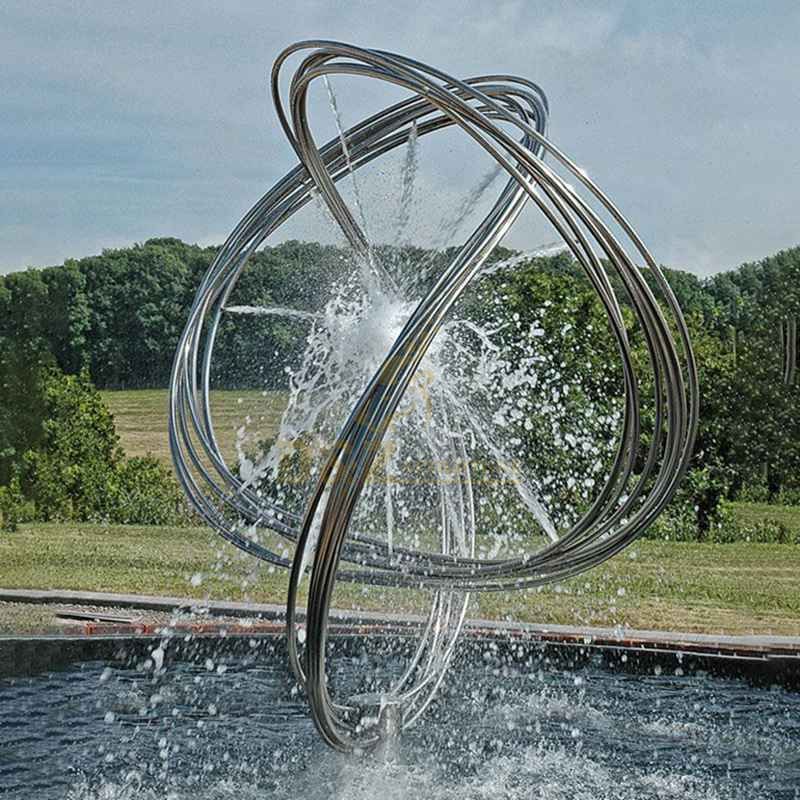 stainless steel fountain